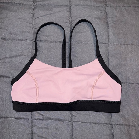 lululemon athletica Other - Lululemon Athletica Pink and Black Sports Bra